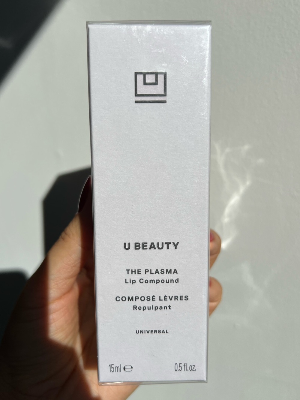 NWT, Unopened U Beauty The Plasma Lip Compound — Universal (Sheer)